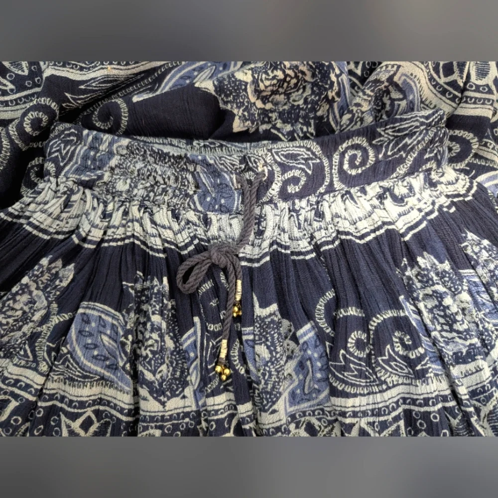 Jessica Indigo Maxi Skirt   Size 8 - Picture 3 of 4